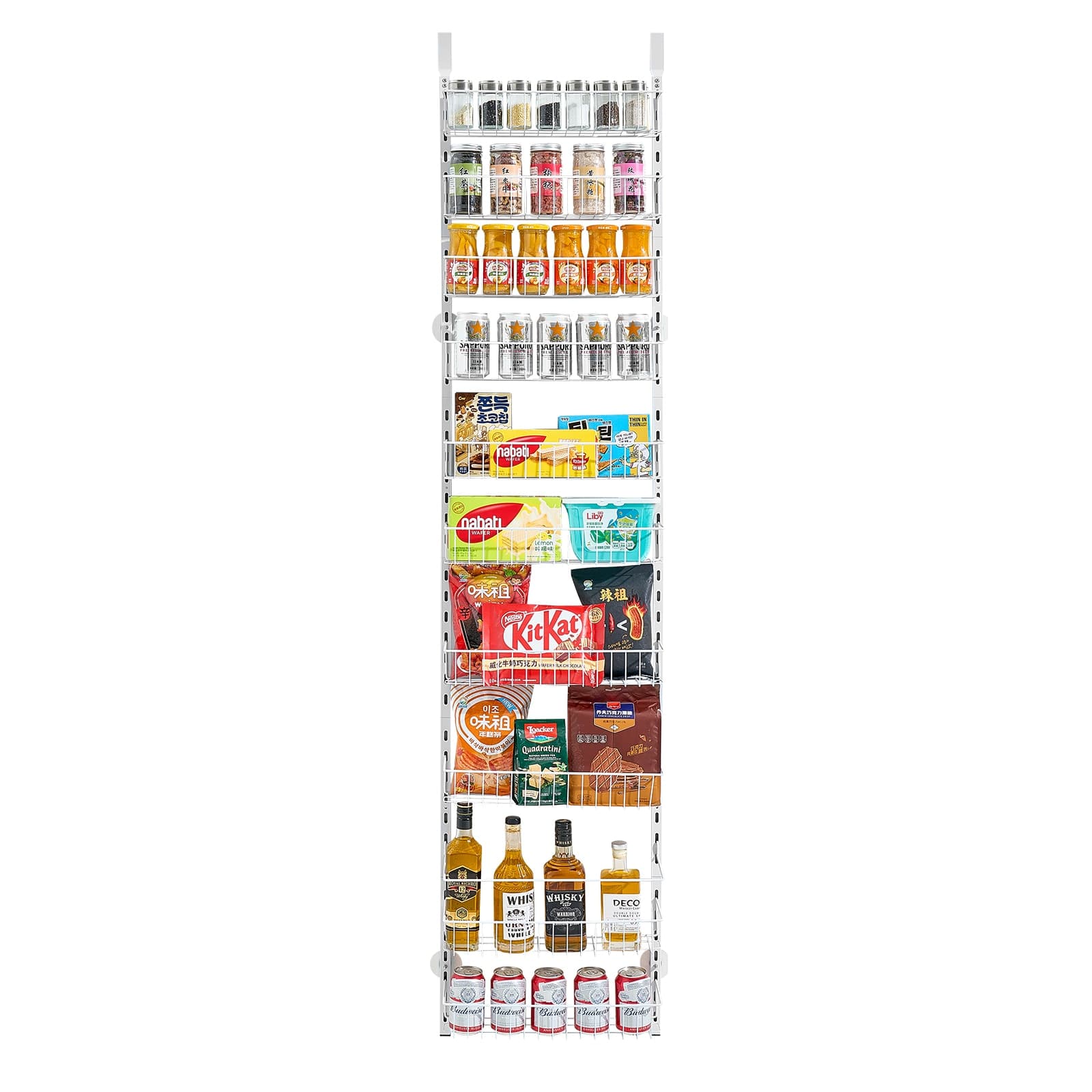 VEVOR 10-Tier Over The Door Pantry Organizer product image