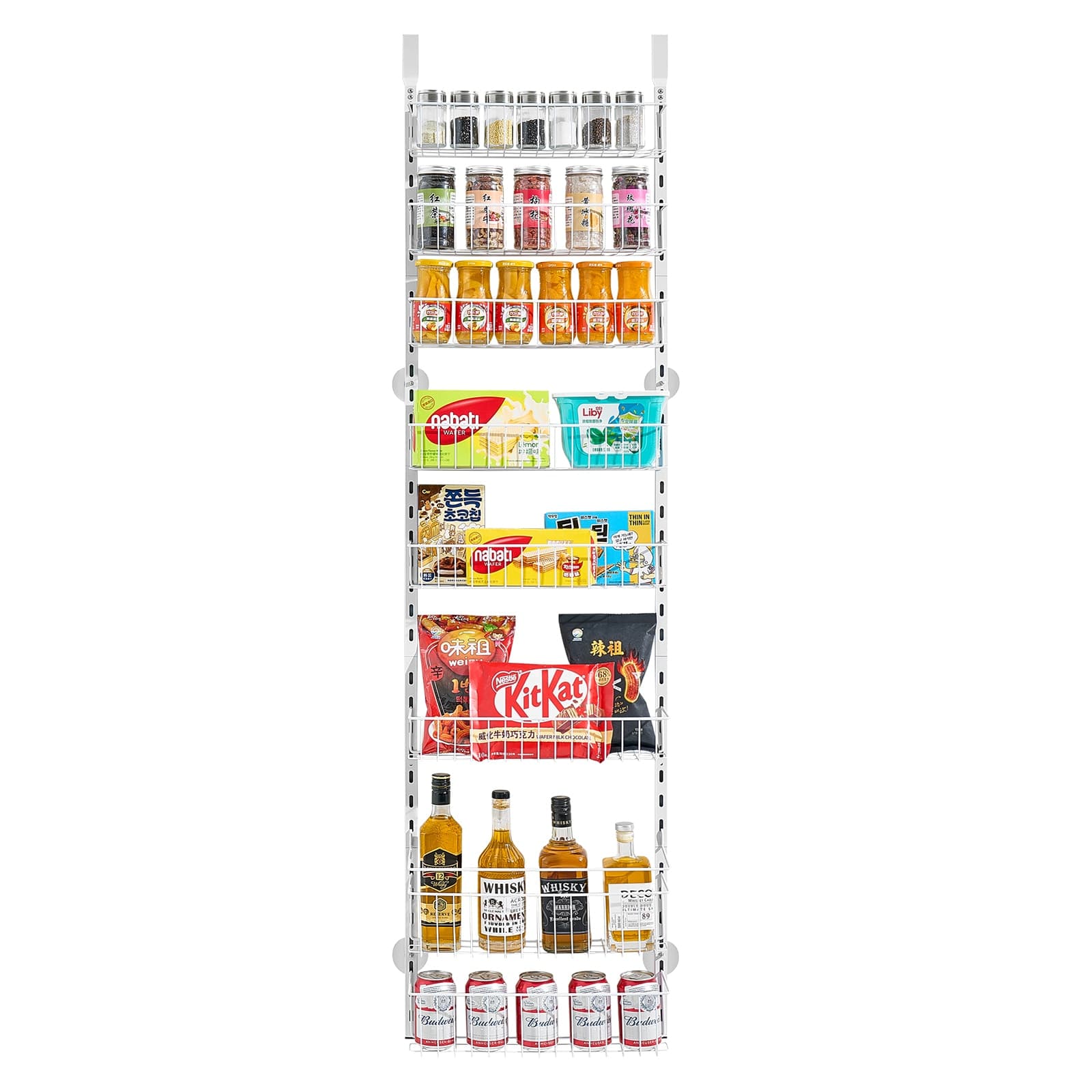 VEVOR 8-Tier Over The Door Pantry Organizer product image
